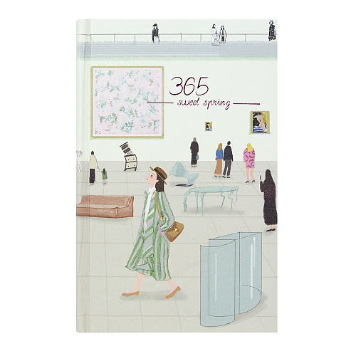 Ежедневник "365" (девушка в магазине)