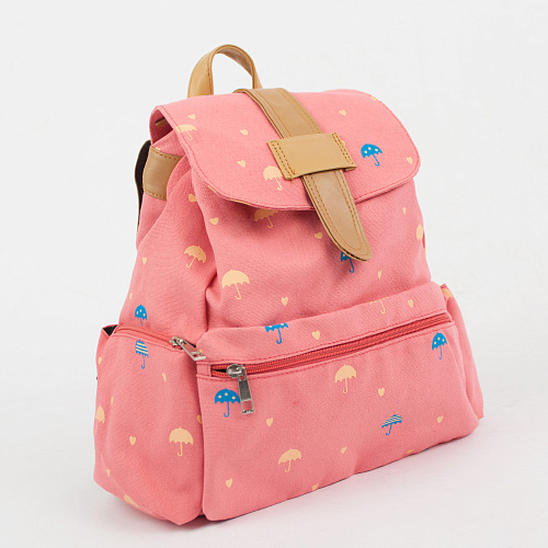 Рюкзак "Зонтики" (розовый)