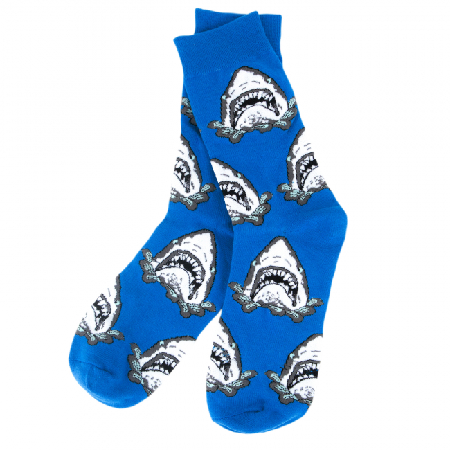 Носки "Акулы" (синие)